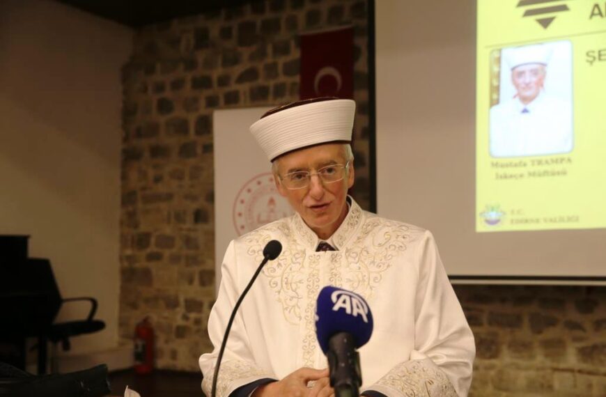 Müftü Trampa:  “Batı Trakya’da bütün derdimiz, dinden de ziyade dildir.”