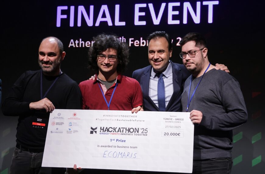Türkiye-Yunanistan Hackathonu’nun finali Atina’da yapıldı