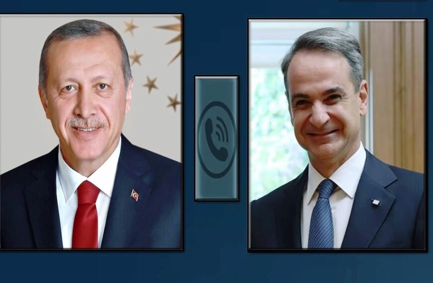Erdoğan, Miçotakis ile telefonda görüştü…
