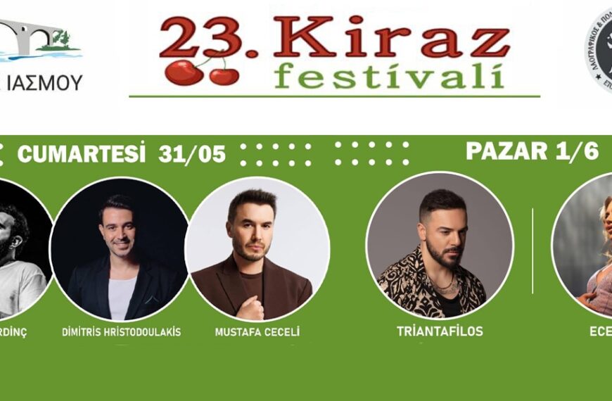 “Kiraz Festivali” 30 Mayıs Cuma akşamı başlıyor