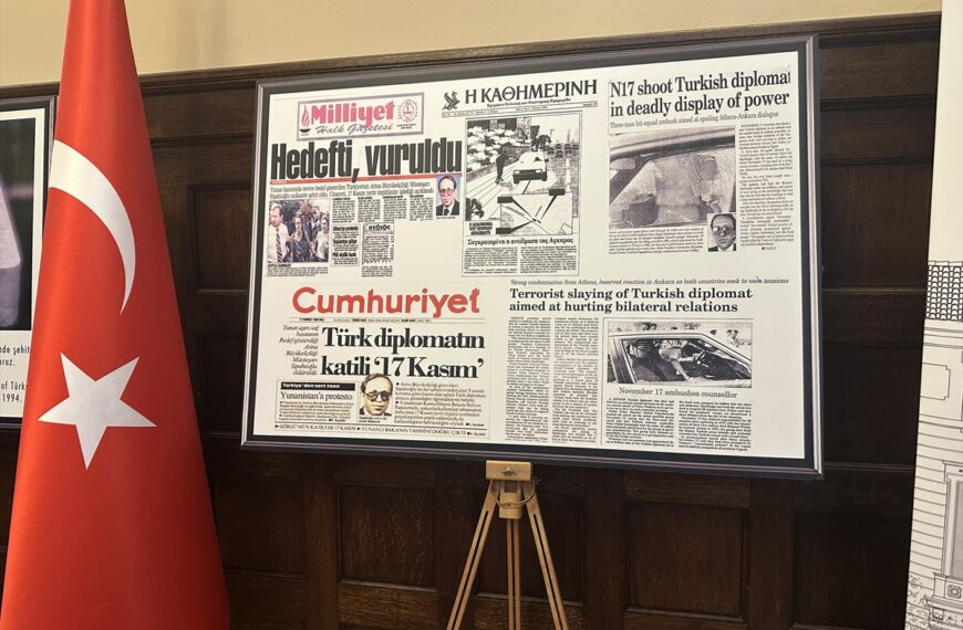 17 Kasım Terör Örgütü’nün Atina’da şehit ettiği diplomat Sipahioğlu anıldı