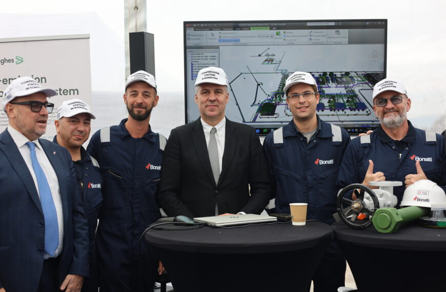 Organize Sanayi Bölgesi’nde Doğal Gaz Sıkıştırma İstasyonu açıldı
