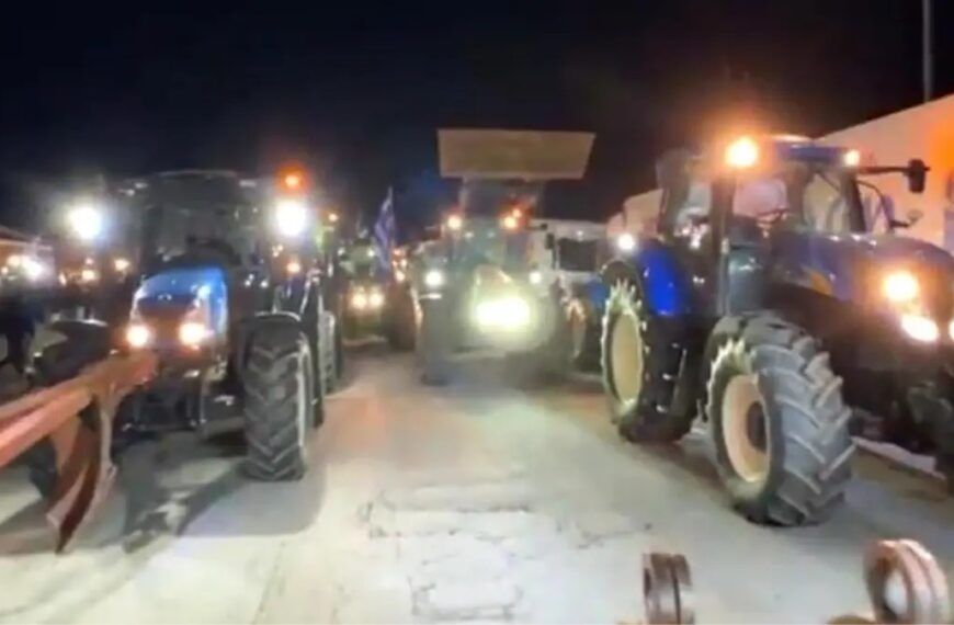 Çiftçiler, Kipi Sınır Kapısı’nı kapattı!