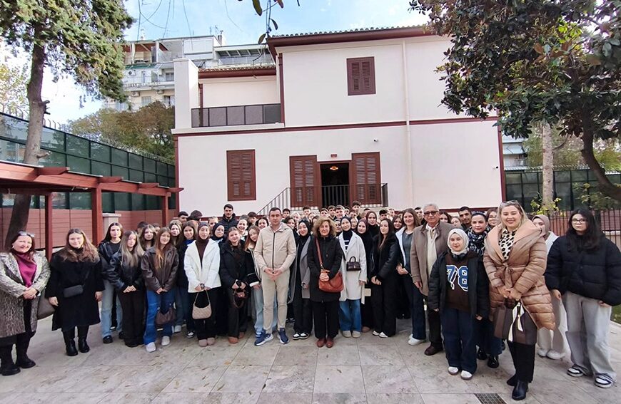 İTB Gençlik Kolu’ndan Selanik’e Anlamlı Ziyaret: Atatürk’ün Doğduğu Ev Gezildi