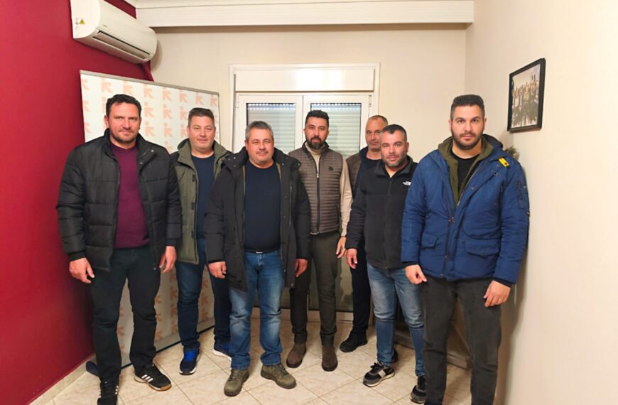 Milletvekili Özgür Ferhat, Tarım Derneği “Spartakos” ile Görüştü