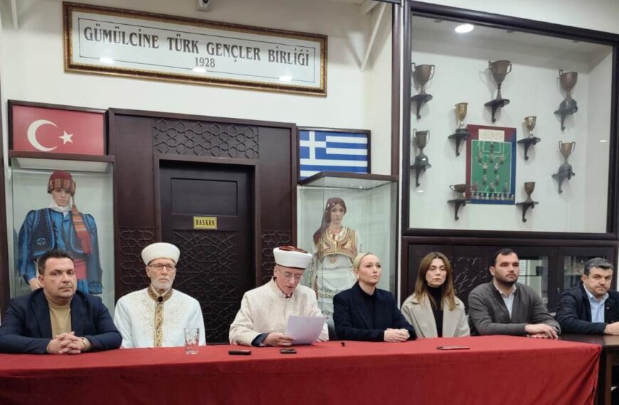 “Dimetoka’ya Atanan Müftü Azınlığın İradesini Yansıtmıyor”