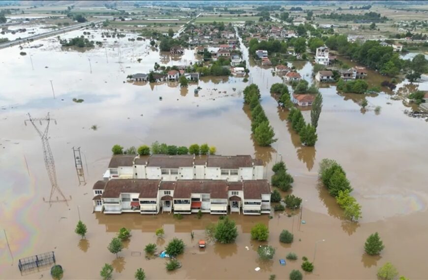 Evros’ta 60 bin dönüm sular altında…