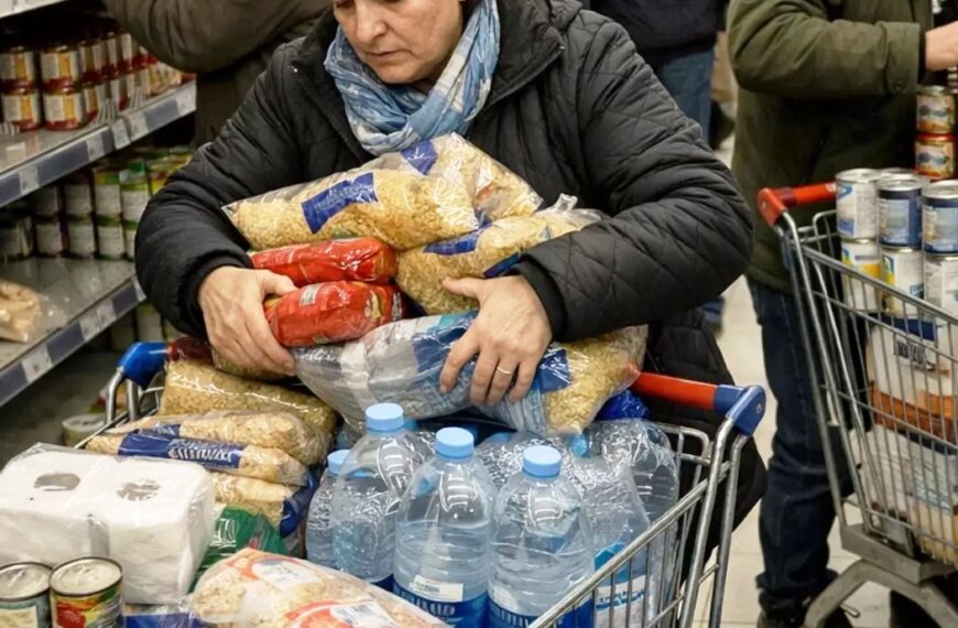 Ülkede savaş paniği: Halk stok yapmaya başladı!