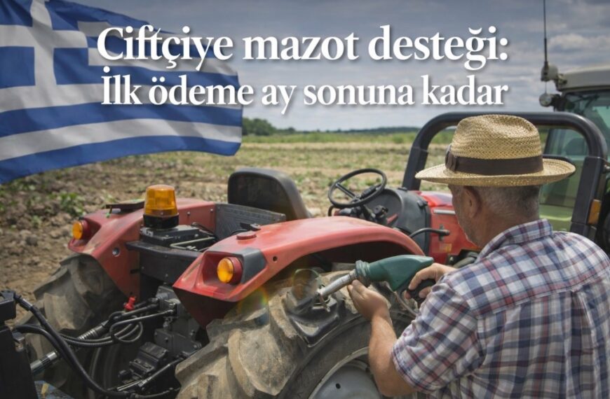 Çiftçiye mazot desteği: İlk ödeme ay sonuna kadar!