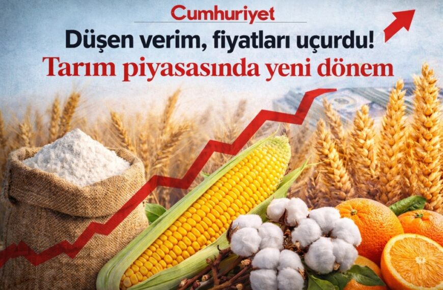 Düşen verim, fiyatları uçurdu! Tarım piyasasında yeni dönem