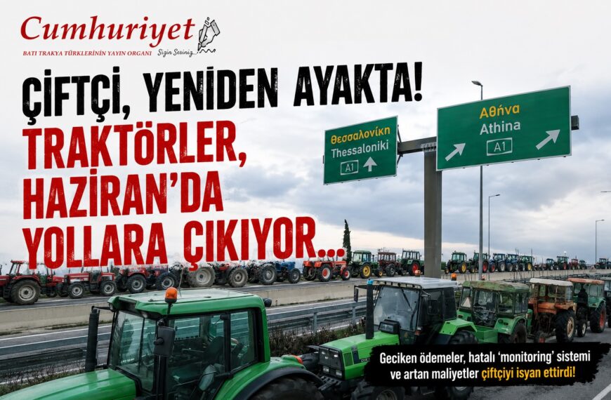 Çiftçi, yeniden ayakta! Traktörler, Haziran’da yollara çıkıyor…