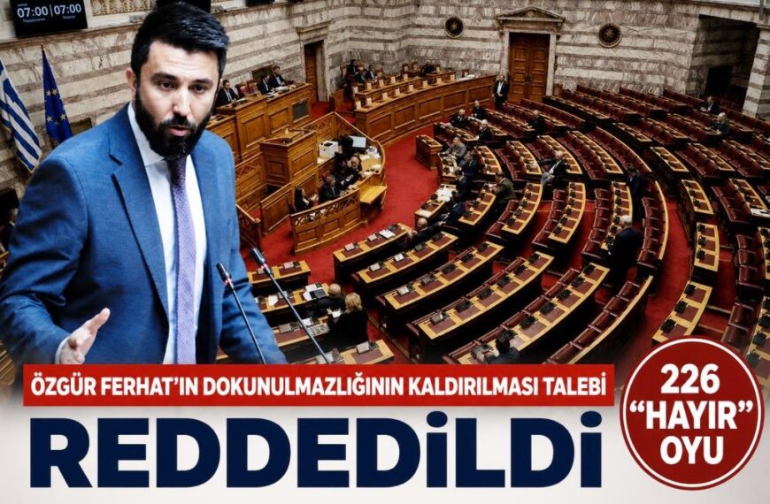 Milletvekili Ferhat’ın dokunulmazlığına Meclis freni! 226 “HAYIR”
