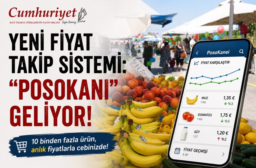 Yeni fiyat takip sistemi: “PosoKani” geliyor!