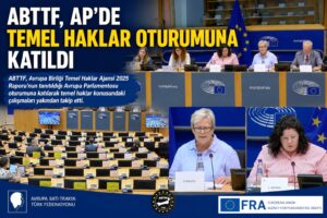 ABTTF, AP’de temel haklar oturumuna katıldı