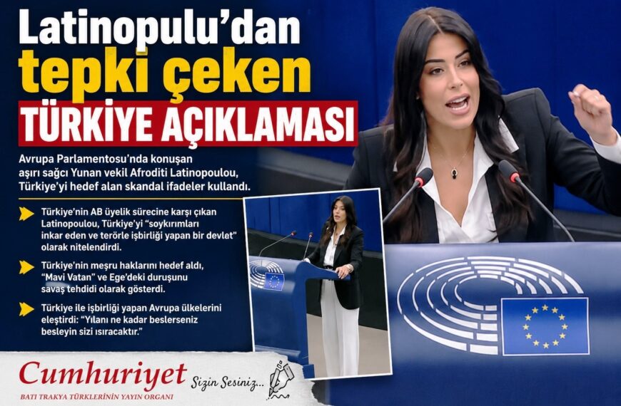 Latinopulu’dan tepki çeken Türkiye açıklaması…