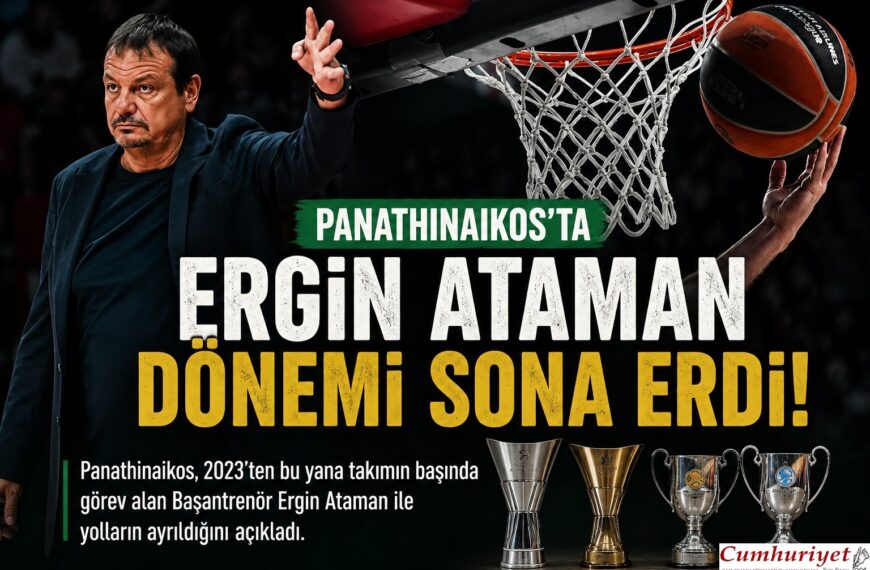 Panathinaikos’ta Ergin Ataman dönemi sona erdi