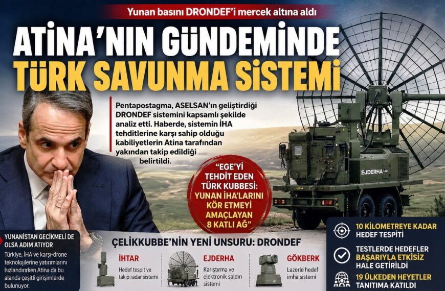 Yunan Basını DRONDEF’i Konuşuyor!