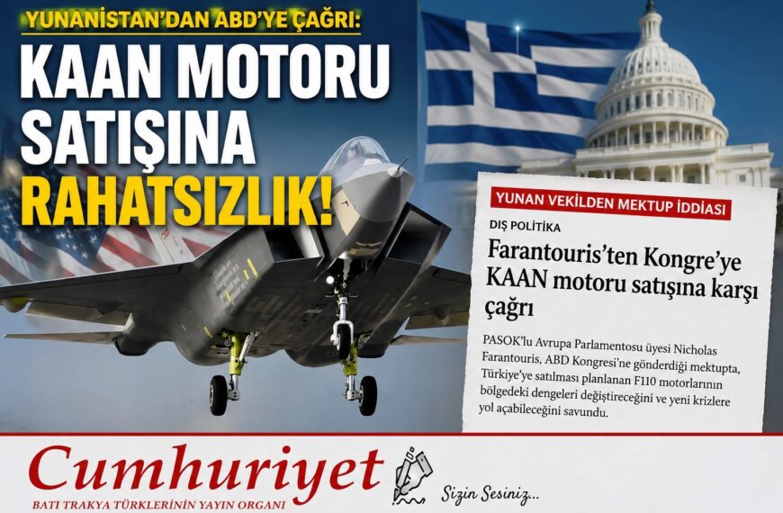 Yunanistan’dan KAAN girişimi iddiası!