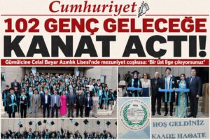 102 Genç Geleceğe Kanat Açtı!
