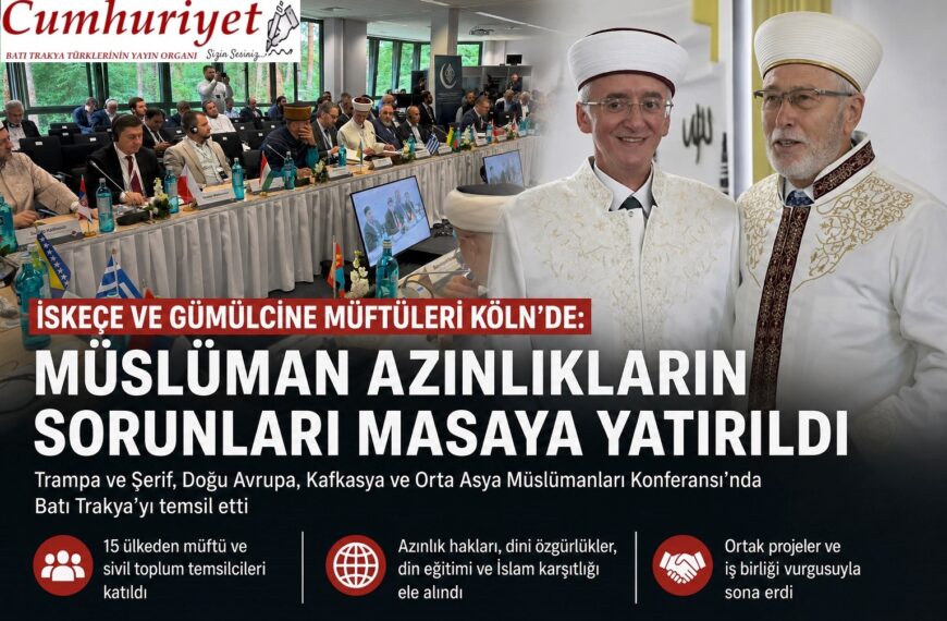 Batı Trakya müftüleri Köln’de uluslararası&hellip;