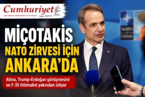 Miçotakis NATO Zirvesi için Ankara’da…