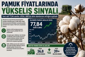 Pamuk fiyatlarında yükseliş sinyali!