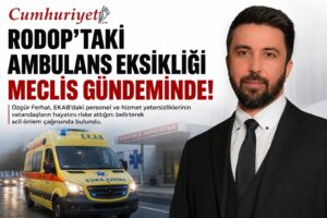 Rodop’taki ambulans eksikliği Meclis gündeminde!