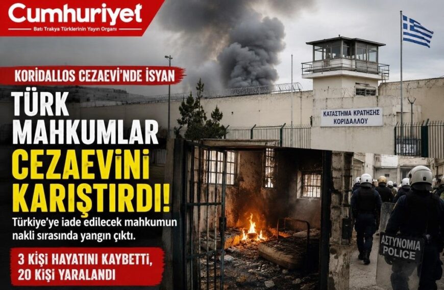 Koridallos Cezaevi’nde isyan iddiası: Ölü ve yaralıların olduğu öne sürüldü!
