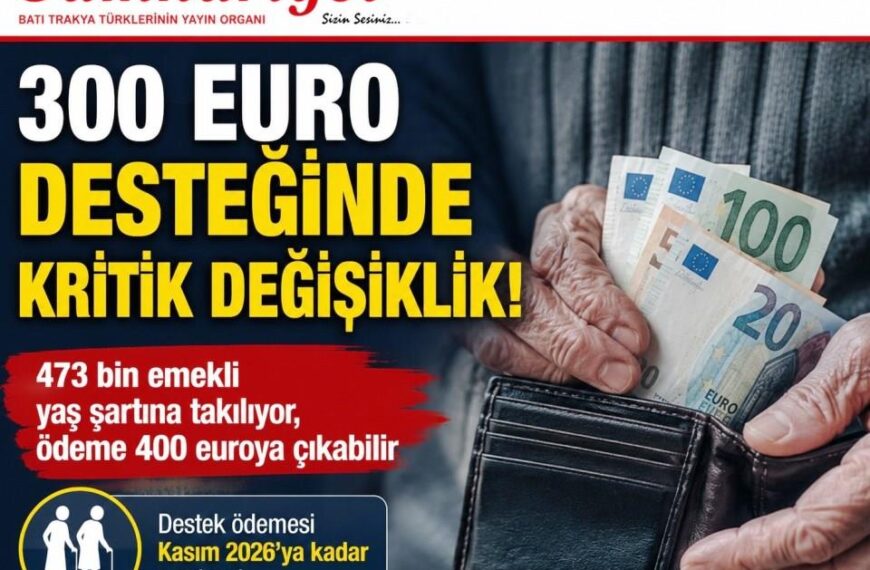 300 euro desteğinde kritik değişiklik!