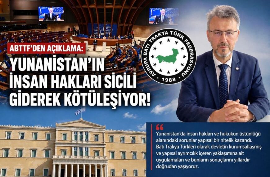 Yunanistan’ın insan hakları sicili giderek kötüleşiyor!
