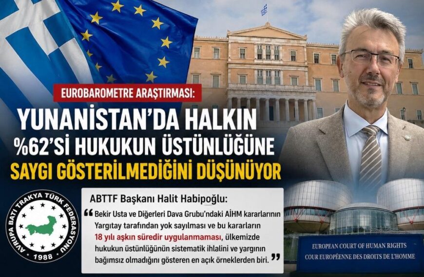 Yunanistan’da hukukun üstünlüğüne güven sarsıldı!