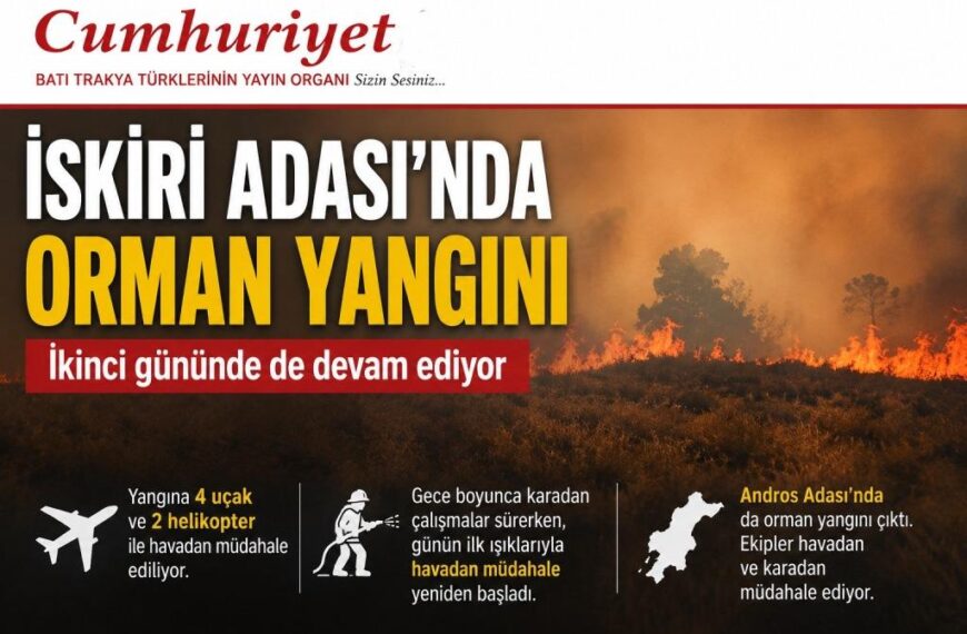 İskiri’de yangın ikinci gününde