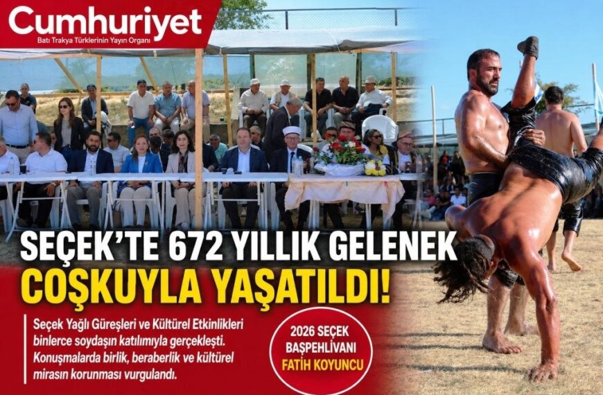 Seçek’te 672 Yıllık Miras Birlik Mesajlarıyla Yaşatıldı…