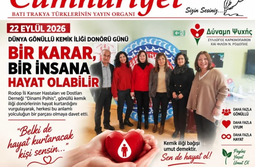 Bir karar, bir insana hayat olabilir!