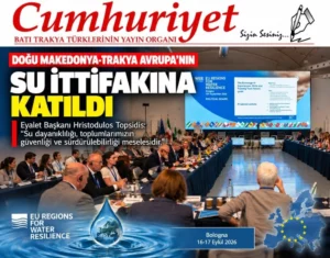 DMT Eyaleti Avrupa’nın “su ittifakına” katıldı!