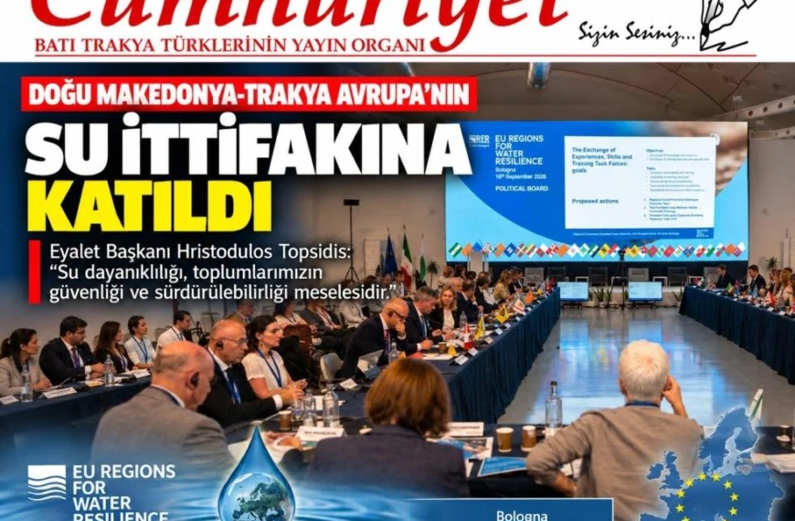 DMT Eyaleti Avrupa’nın “su ittifakına” katıldı!