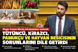 Özgür Ferhat Meclis’ten Rodop’un üreticilerini gündeme taşıdı!