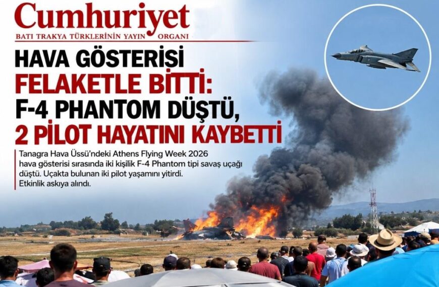 Hava gösterisi faciayla sonuçlandı! F-4&hellip;