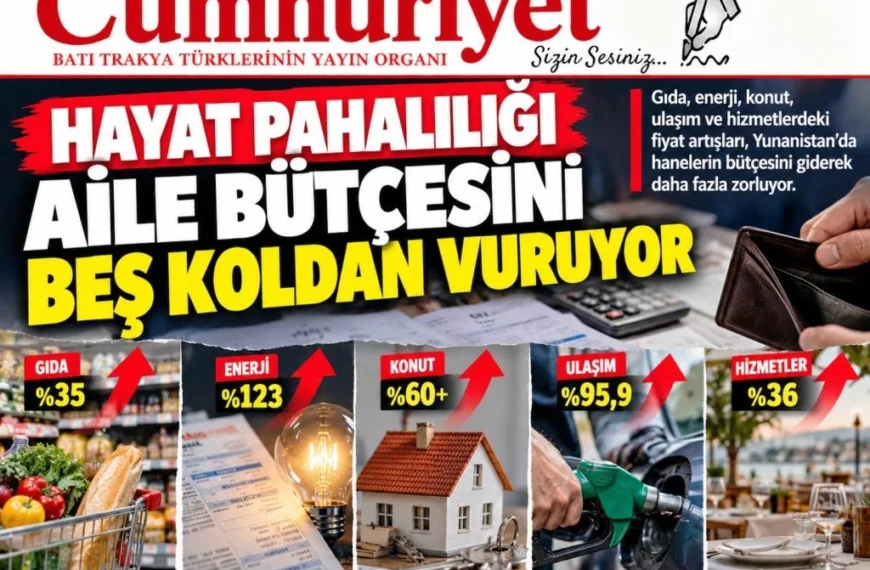 Hayat pahalılığı aile bütçesini beş koldan vuruyor!