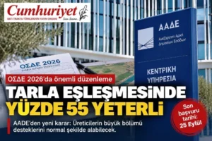 OΣDE 2026’da kritik düzenleme!