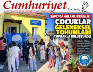 Şapçı’da çocuklar geleneksel tohumları toprakla buluşturdu…