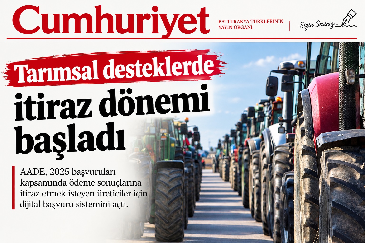 Tarımsal desteklerde itiraz dönemi başladı!