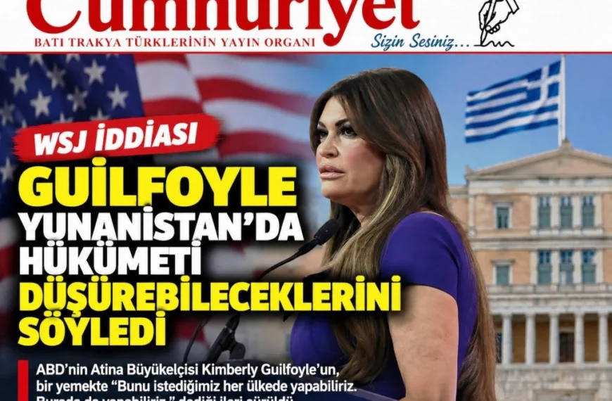 WSJ’nin Guilfoyle iddiası Atina’yı karıştırdı!