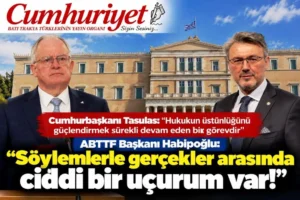 ABTTF Başkanı Habipoğlu’ndan Cumhurbaşkanı Tasulas’a: “Söylemlerle gerçekler arasında&hellip;