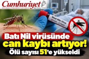 Batı Nil virüsünde can kaybı artıyor: Ölü sayısı&hellip;