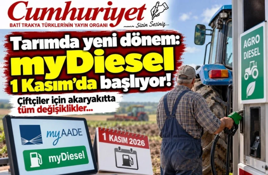 Çiftçilere mazotta yeni dönem: Vergi indirimi artık doğrudan pompada!