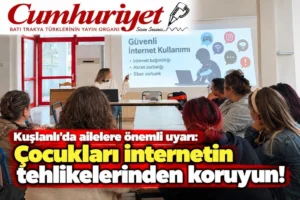 Ailelere önemli uyarı: Çocukları internetin tehlikelerinden koruyun!