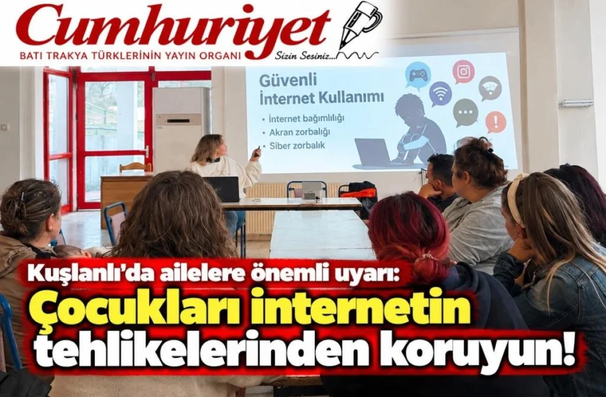 Ailelere önemli uyarı: Çocukları internetin tehlikelerinden koruyun!