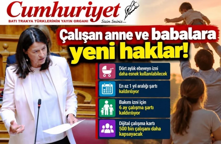 Çalışan anne ve babalara müjde: Ebeveyn izinlerinde yeni dönem!