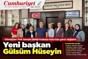 GTGB Kadınlar Kolu’nda görev değişimi: Yeni başkan Gülsüm&hellip;